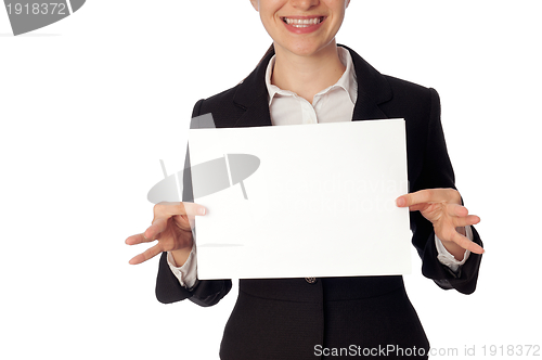 Image of white blank paper