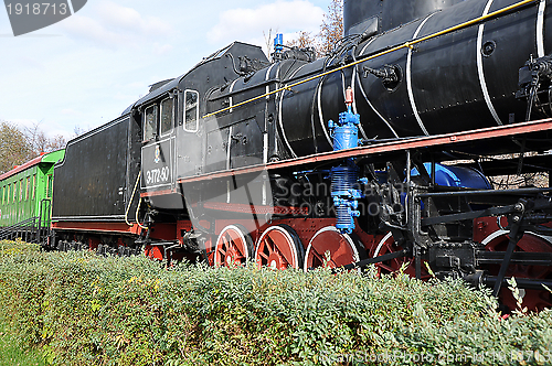 Image of Elements of the steam locomotive 