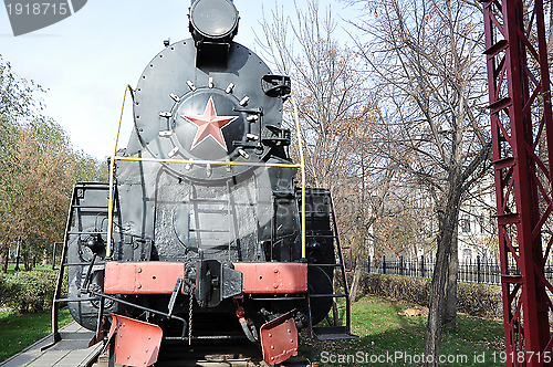 Image of Elements of the steam locomotive 