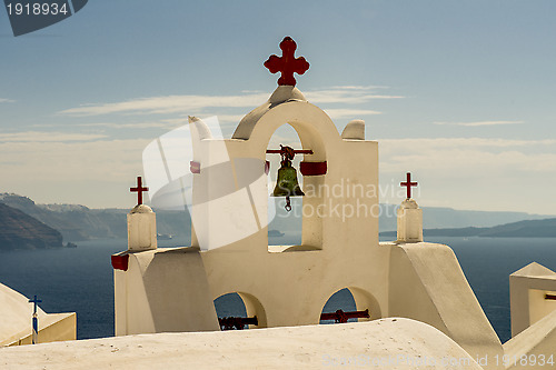 Image of Santorini church