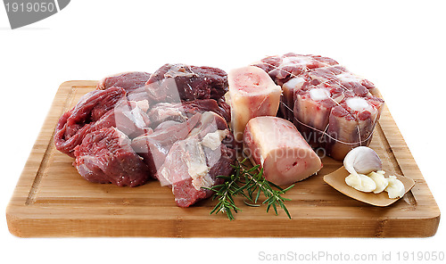 Image of variety of beef meat