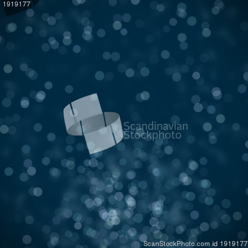 Image of dark blue bokeh background