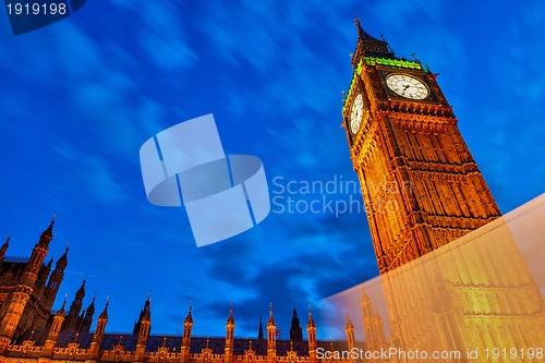 Image of Colors, Lights and Architecture of London in Autumn