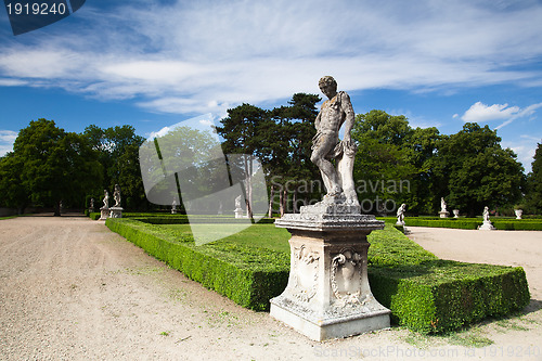 Image of Garden in the Castle in Slavkov 