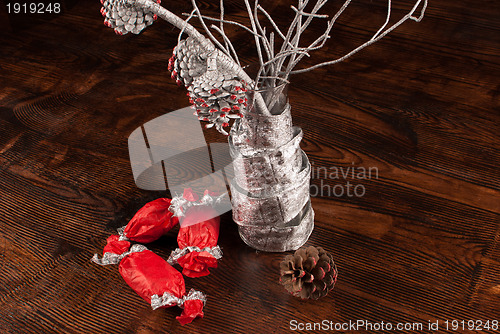 Image of Christmas decoration elements