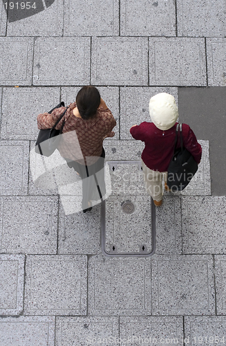 Image of Senior women shopping