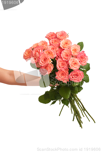 Image of big bouquet of roses