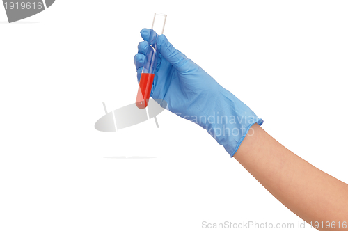 Image of blood for antidote