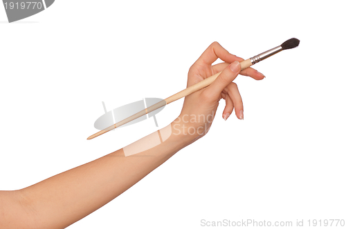 Image of drawing woman