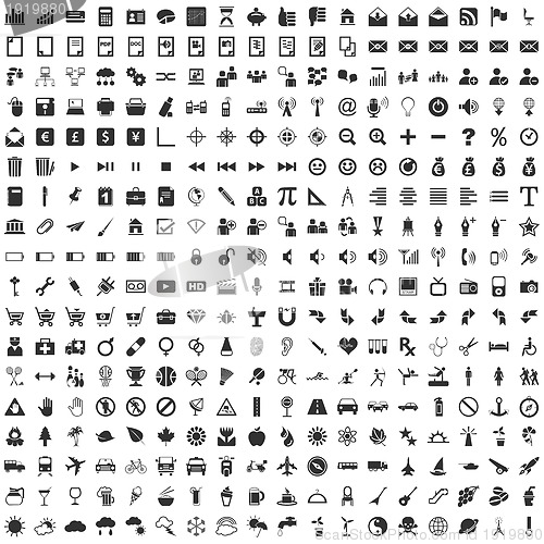 Image of Basic RGB, 324 Vector Icons