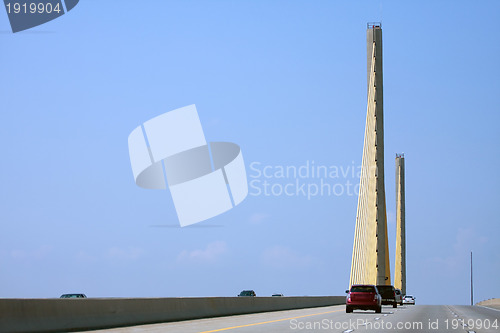 Image of Golden Delaware Bridge