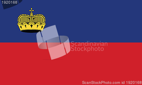 Image of Flag of Liechtenstein