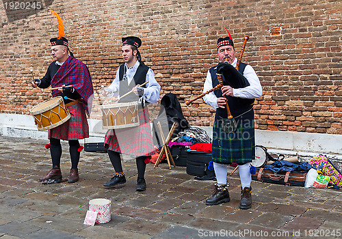 Image of Scottish Musical Band