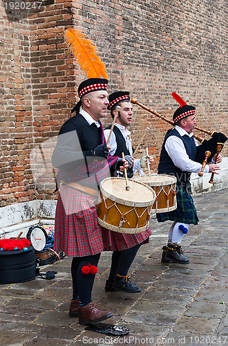 Image of Scottish Musical Band