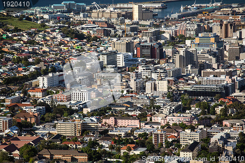 Image of Aerial view of Cape Town