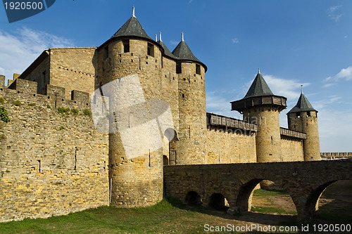 Image of Carcassonne, France, UNESCO. Castle