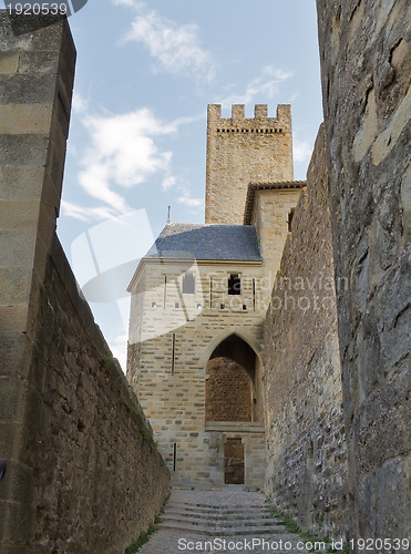 Image of Carcassonne, France, UNESCO. Castle