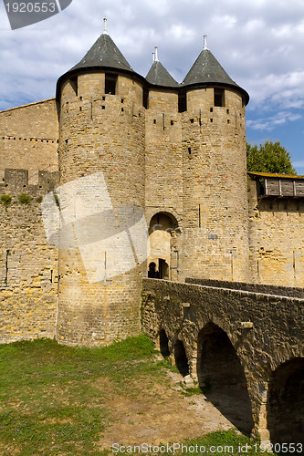 Image of Carcassonne, France, UNESCO. Castle