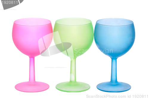 Image of three wine glasses