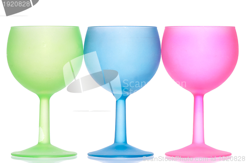 Image of three wine glasses