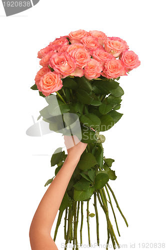 Image of big bouquet of roses