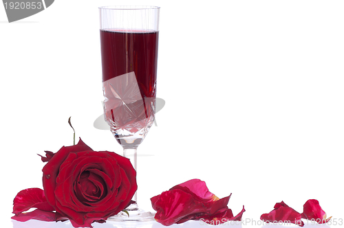 Image of glass of champagne