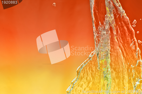 Image of splash water