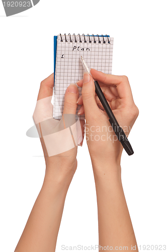 Image of daily plan