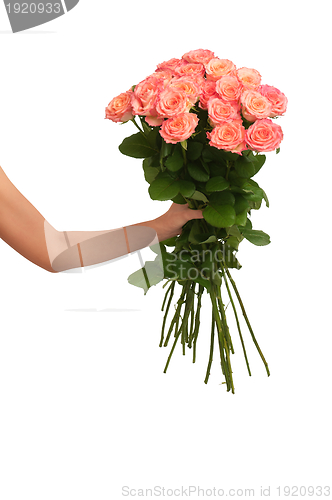 Image of big bouquet of roses