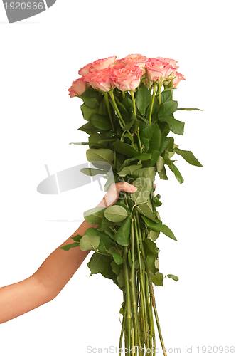 Image of big bouquet of roses