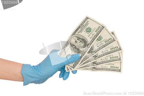 Image of fake dollars