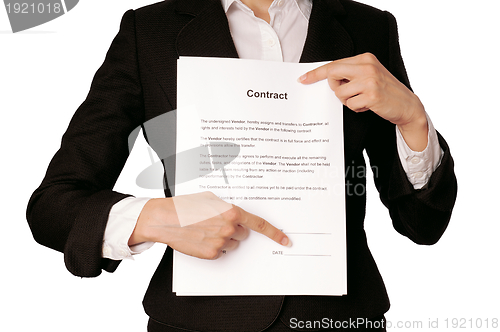 Image of Features of the contract