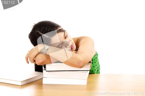 Image of Tired woman