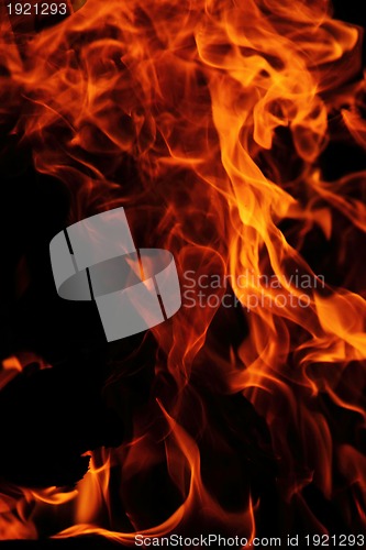 Image of fire background