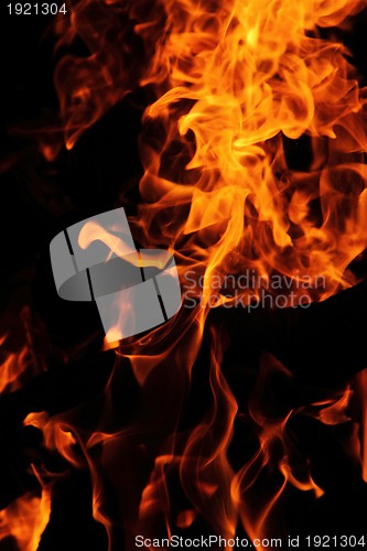 Image of fire background