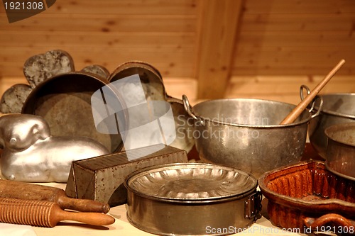 Image of kitchen supplies background