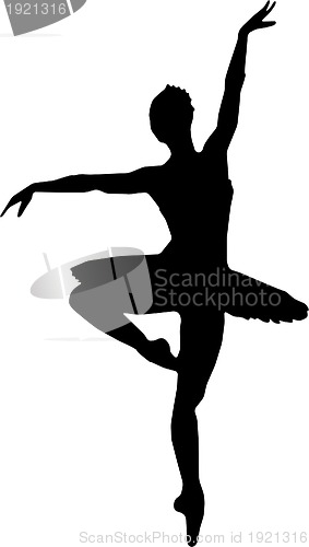 Image of Dance, girl, ballet, silhouettes