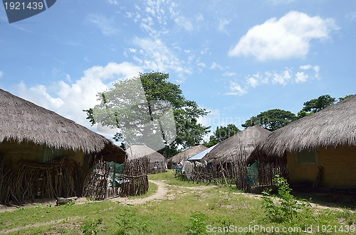 Image of African village