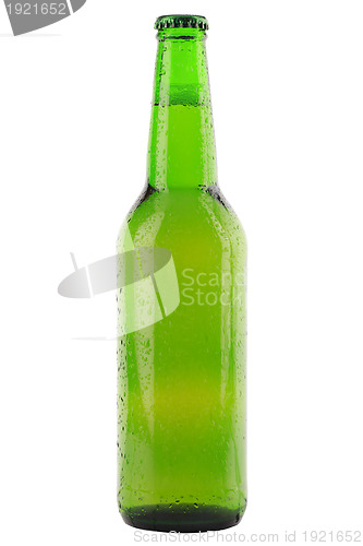 Image of Green beer bottle