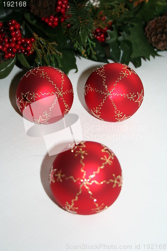 Image of Christmas balls