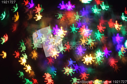 Image of christmas abstract background