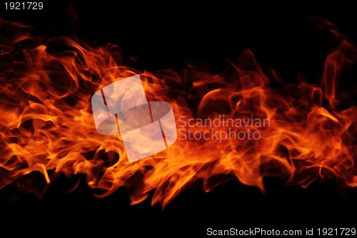 Image of fire background