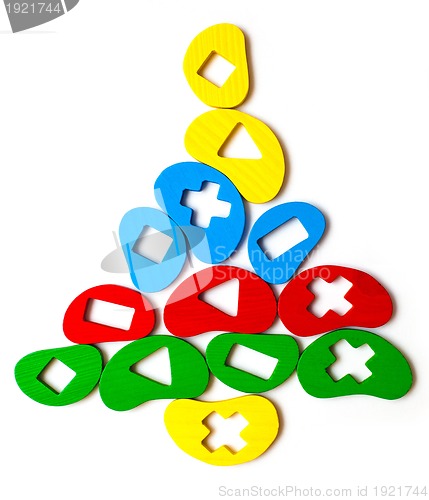Image of Christmas tree toy of the elements
