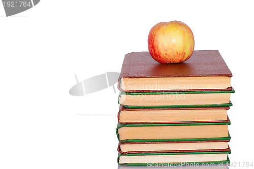 Image of Apple and books