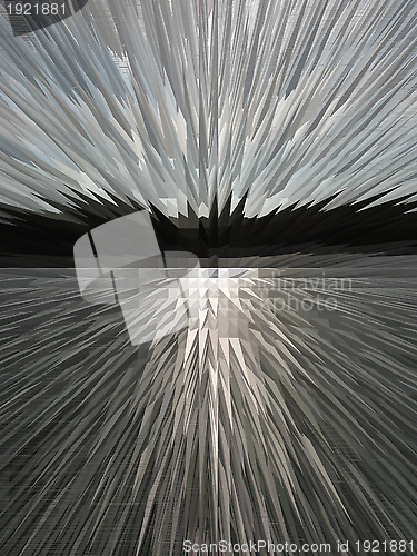 Image of abstract black and white background