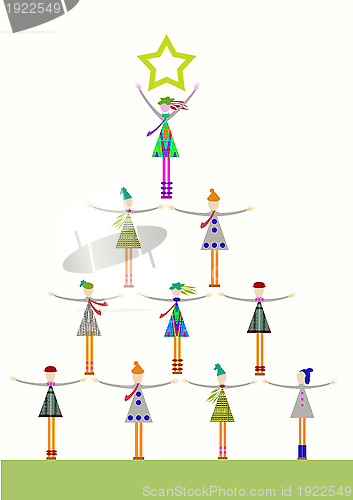 Image of Christmas tree 