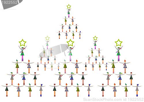 Image of Christmas tree 