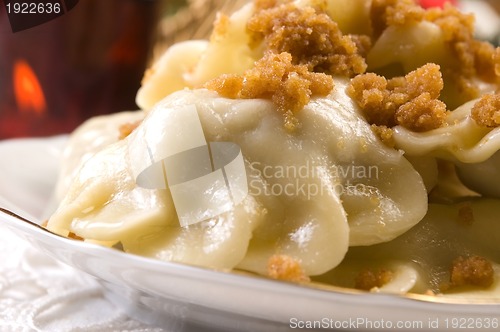 Image of Pierogi. Polish dish 