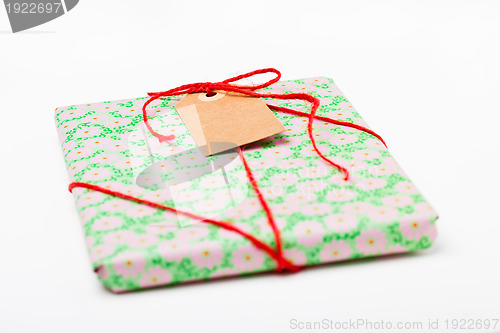 Image of Simple gift with tag