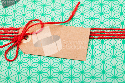 Image of Simple gift with tag